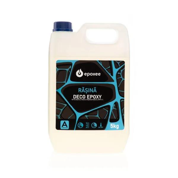 DECO - Rășină epoxy pentru turnare - 5kg rășină + 1.5kg întăritor