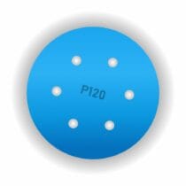 Disc abraziv cu velcro 150mm 6G P120