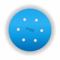 Disc abraziv cu velcro 150mm 6G P150
