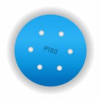 Disc abraziv cu velcro 150mm 6G P180