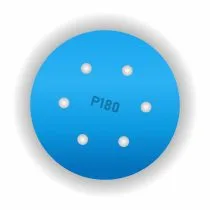 Disc abraziv cu velcro 150mm 6G P180
