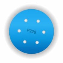 Disc abraziv cu velcro 150mm 6G P220