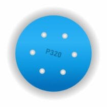 Disc abraziv cu velcro 150mm 6G P320