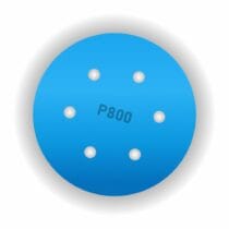 Disc abraziv cu velcro 150mm 6G P800