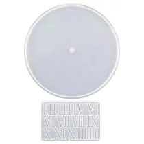Ceas cu numere romane – mulaj din silicon – cod:3436