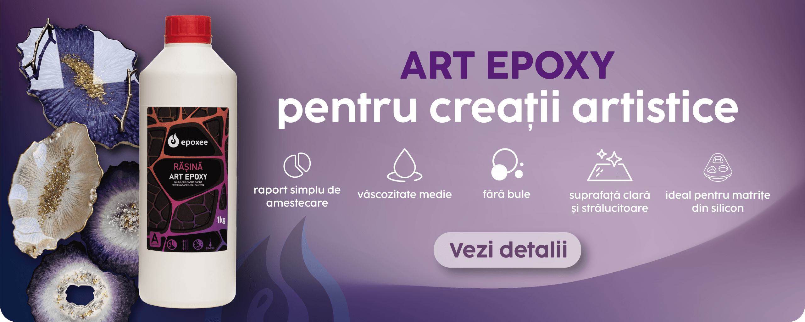 ART EPOXY pentru creații artistice