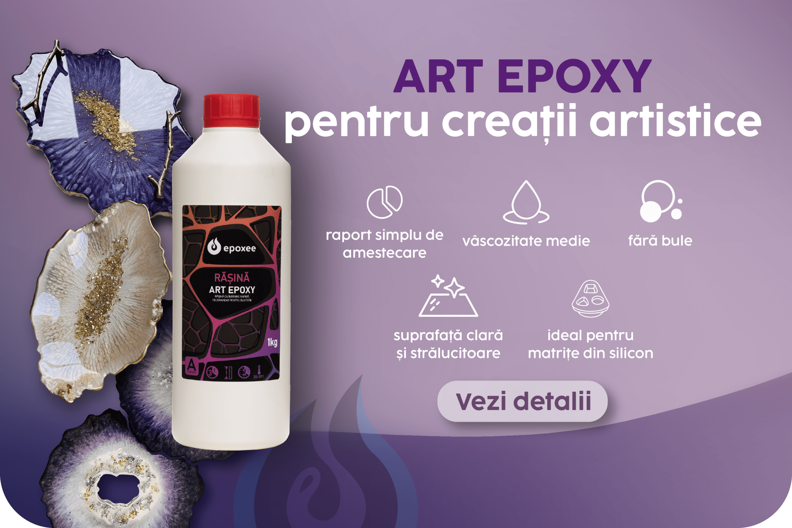 ART EPOXY pentru creații artistice