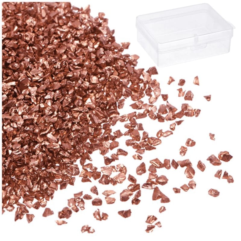 Sticlă-mozaic-maro---50g Sticlă-mozaic-maro---50g