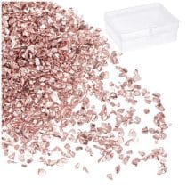 Sticlă mozaic rose gold - 50g
