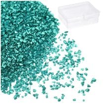 Sticlă mozaic turcoază - 50g